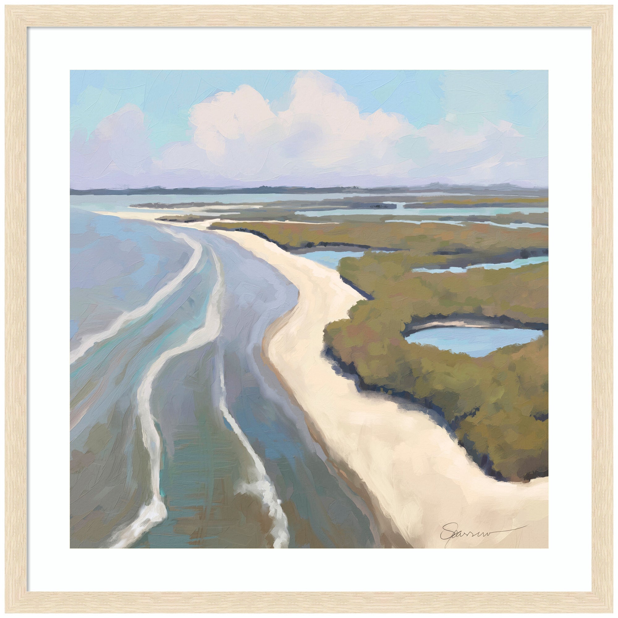 Coastal Visions - Framed Print